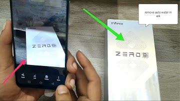 How to remove auto Water mark photo  in INFINIX ZERO 8i|Enable Watermark photo  In Infinix zero 8i