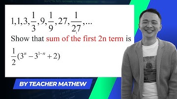 Add Math - Challenging Geometry Progression question