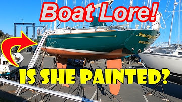 Boat lore: Is she painted?