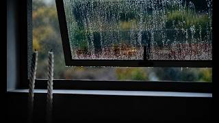 Gentle Rain with Distant Thunder Beyond the Window