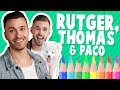 RUTGER, THOMAS & PACO | Tekenen met Rick