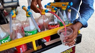 SCHOOL CHILDREN'S FAVOURITE ! SWEET AND DELICIOUS  ICE OLD TIMES CANDY | Indonesian Street Food