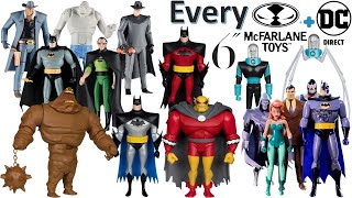 *see newer video* Every DC Direct McFarlane Toys 6" Batman the Animated Series Action Figure Compare