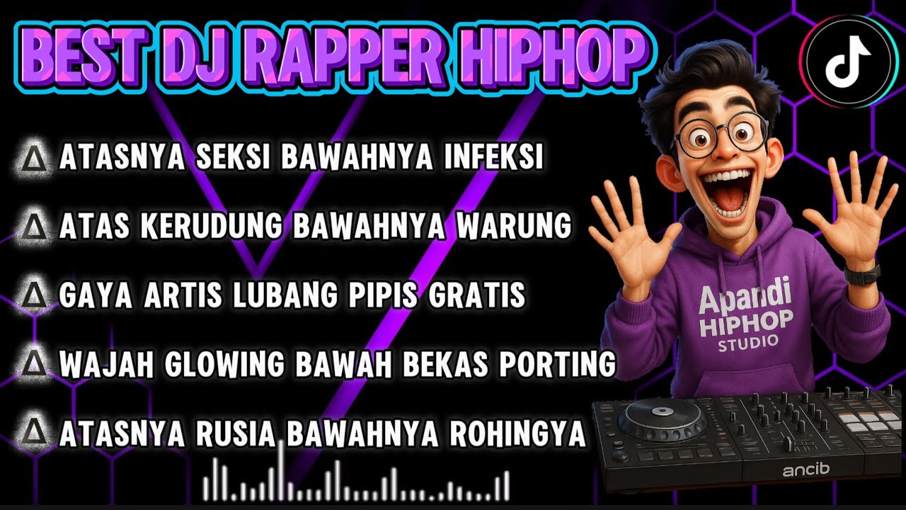 🎧BEST DJ RAPPER HIPHOP🎶 || GAYA ARTIS LUBANG PIPIS GRATIS🤭😱|| TERBARU 2025 #djhiphop #djrapper #rap 