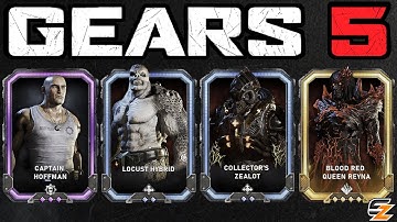 GEARS 5 Operation 6 - NEW Tour of Duty 6 Rewards! All Characters Skins, Weapon Skins & More!