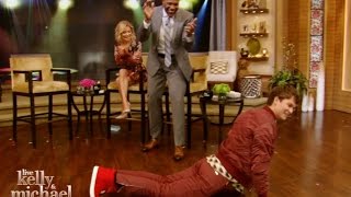 ansel elgort dances