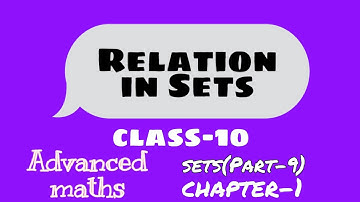 Advanced mathematics, class -10, sets (part-9) ,chapter-1 , seba board,English medium, hslc 2021
