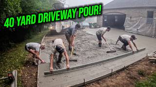 Big Driveway, Attacked by Hornets, and Finally the Weekend!!