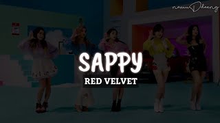 RED VELVET `SAPPY` Easy Lyrics