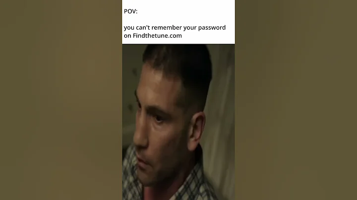 POV you can't remember your password on Findthetune com #findthetune #passwords #noaccesstomusic