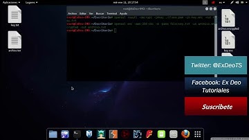 Como desencriptar un archivo con openssl -part 2-