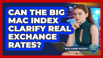 Can the Big Mac Index Clarify Real Exchange Rates?