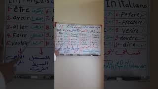 # أهم (( 10 )) أفعال في اللغة الفرنسية والإيطالية...مهم جدا جدا جدا...مع/ محمد مصطفى الحلواني...