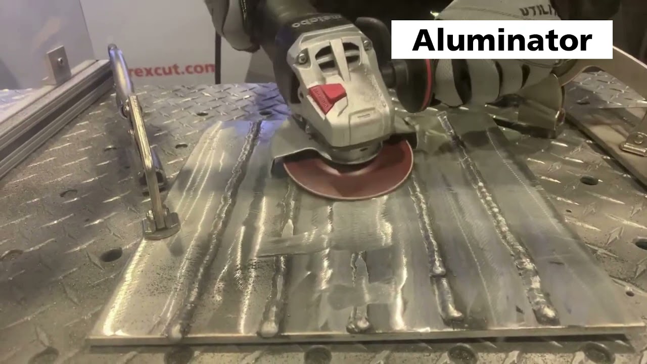 FABTECH 2021 - Aluminator T27 Grinding Demonstration