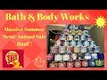 MASSIVE Bath & Body Works Semi-Annual Sale| Summer Candle Haul 2019