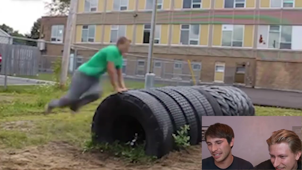 I Can't Believe He Did That! (Parkour Athlete Reacts to Fails)