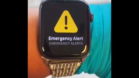 Flash flood warning during phone repair