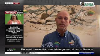 Da Ward Candidate Sinovuyo Dyokwe Shot Dead In Dunoon