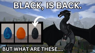 BLACK FOR RAINWINGS, EGGS, APRIL FOOLS, AND MORE | Wings of Fire Roblox