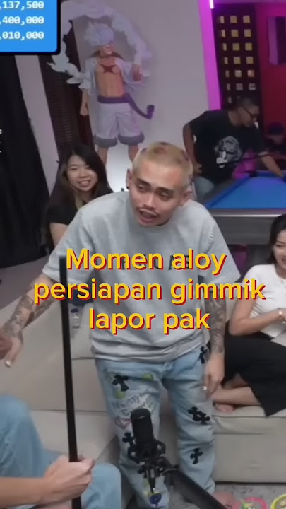King aloyy persiapan ke lapor pak ! #marapthon #aloy #aaaclan #laporpak