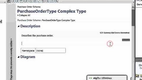 Documenting an Xsd Schema using Document! X
