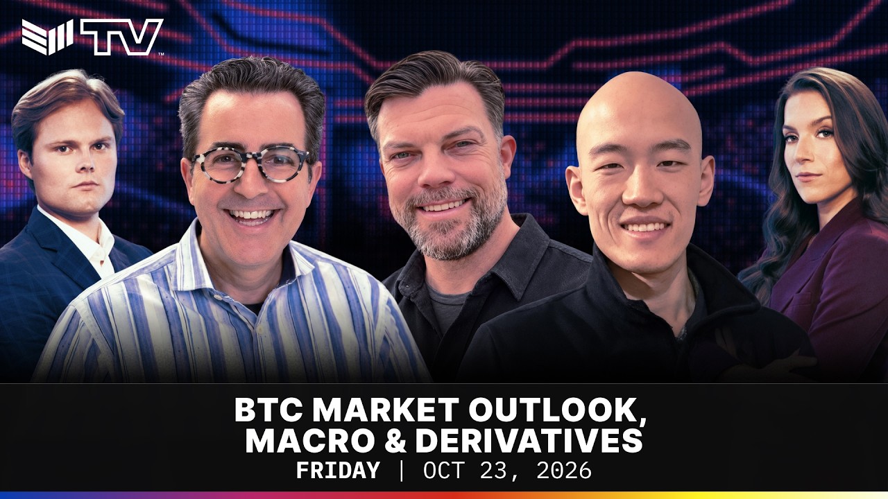 BTC Market Outlook, Macro & Derivatives | BMTV Oct. 23, 2026