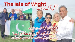 Pakistani Power on the Isle of Wight! Ferry, Food, and FINISHING a Marathon!