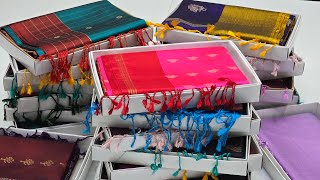 Clearance Sale || Pure Soft Silk Sarees With Price || Latest Model Sarees || Coimbatore Sarees Shop screenshot 1