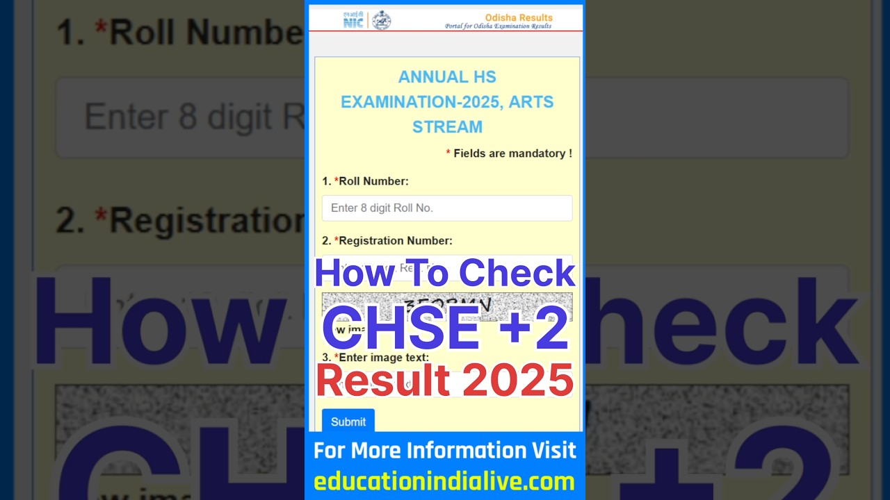 +2 Result 2025 Kaise Dekhe ? How To Check +2 Result 2025 ? +2 Result Kemiti Dekhiba ?