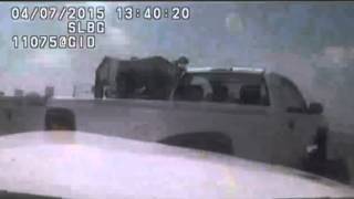 12 Car Pile Up In Tulsa, OK From Oil Tanker Spill