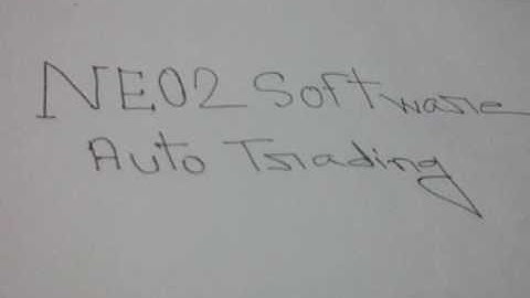 NEO2 auto trading software