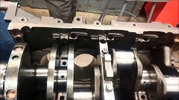 Installing a crankshaft