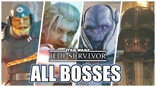 Jedi Survivor All Bosses - All Boss Fights