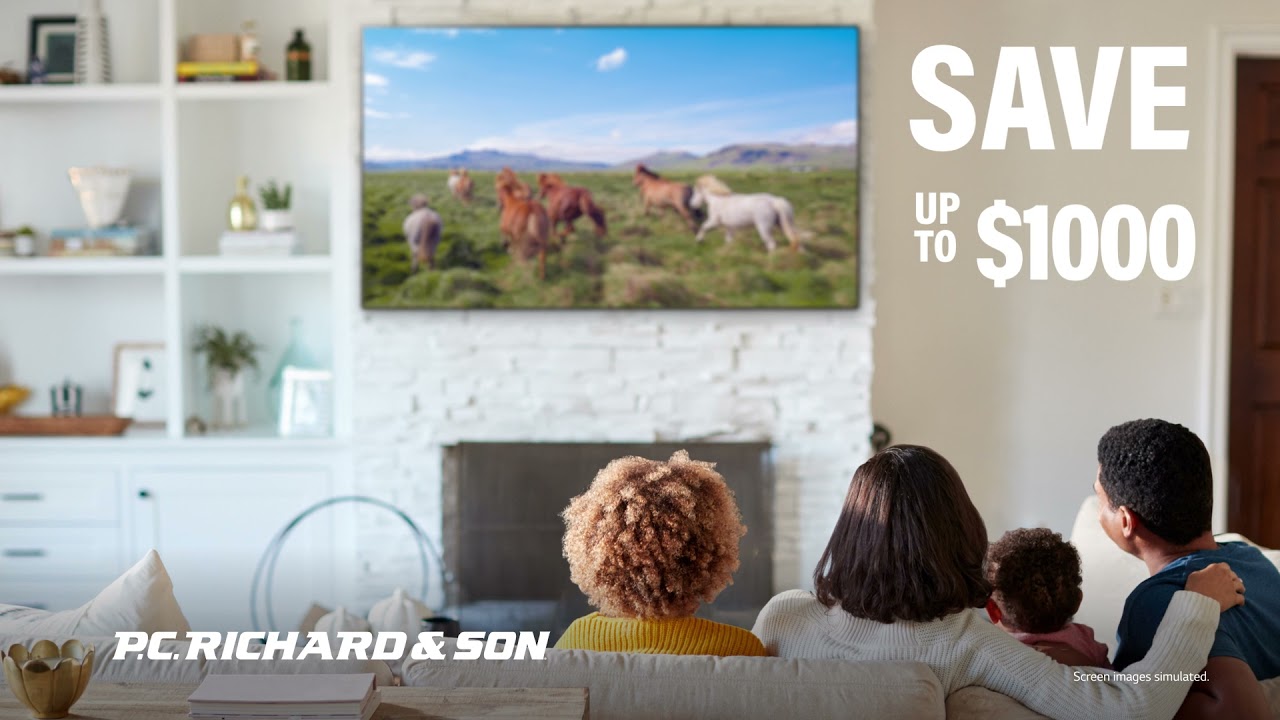 2021 P.C Richard & Son LG TV Black Friday Deals YouTube