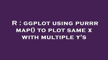 R : ggplot using purrr map() to plot same x with multiple y