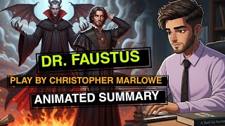 Dr. Faustus Animated Summary Dr. Faustus Summary In Hindi Christopher Marlowes Dr. Faustus