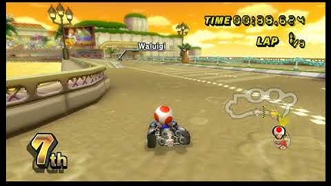 Mario Kart Wii CTGP-R modding Item wheel test 8