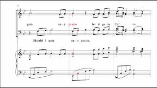 MY TRIBUTE, SATB - Voice and Piano chords