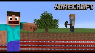 Minecraft Tnt Tree Trap |Very easy tutorial | Minecraft REDSTONE | Hindi |
