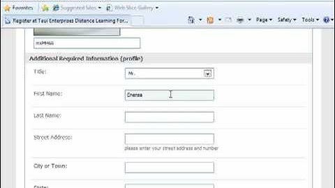 Taui Forums registration and logon video part 1 of 2