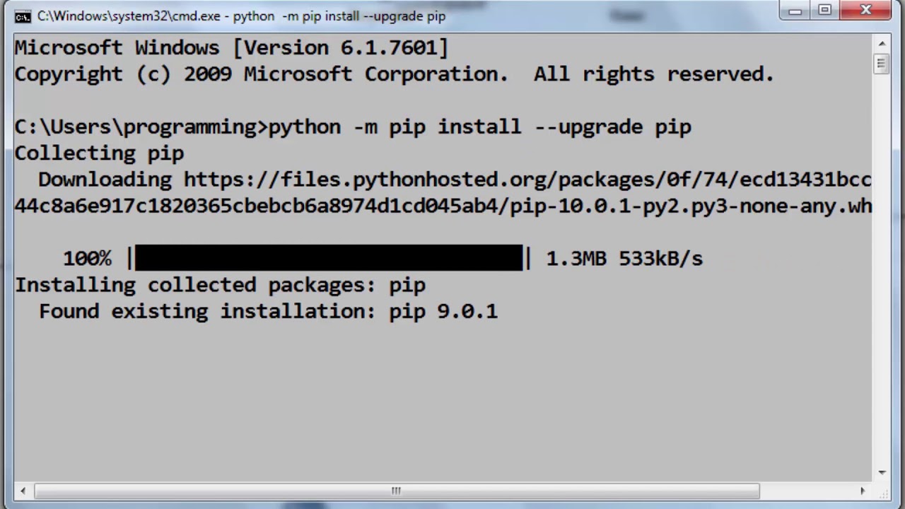 Как удалить библиотеку pip. Upgrade Pip. Update в питоне. Pip install Python. Обновить Pip Python.
