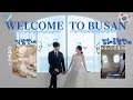 【한일부부】일본 하객분들을 위해 만든 한국결혼식&김해공항 안내 영상🛫🇰🇷🩵