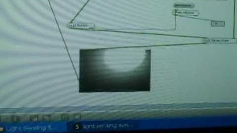 Light Sensing Synth Uni Project Max/MSP Obviously This Thing I Made Was Way Better Than Kinnect ;o)