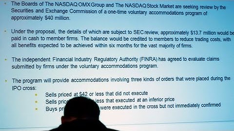 Nasdaq $40 Million Facebook IPO Payout Draws Fire