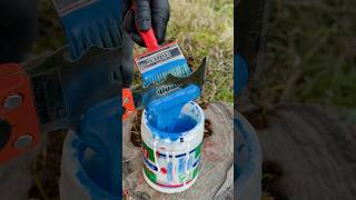 Cleaning Paint off the Brush #satisfying #cleaning #oddlysatisfying #satisfyingvideo #asmr