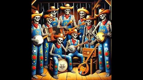 halloween #banjo #skeleton #music