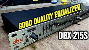 SOUNDCHECK DBX 215S EQUALIZER | GOOD QUALITY EQUALIZER | GANDA NG TUNOG