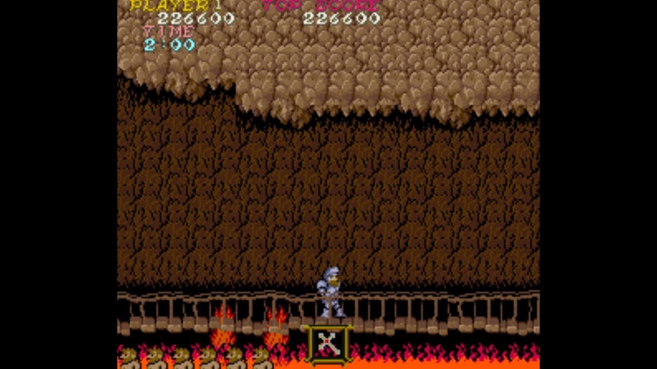 Makaimura [Arcade Longplay] (1985) Capcom {Japan Revision B, alt