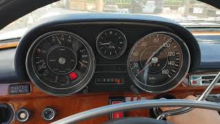W108, mercedes benz 280sel v8 4.5 classic , engine start sound.