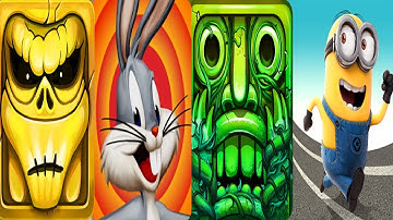 Zombie run vs looney tunes dash vs temple run lost jungle vs minion rush | Android IOS IP PLAYGAME